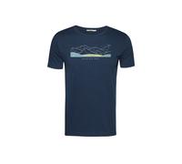 GREENBOMB Maglietta 'Guide Mountain Soul' navy Uomo GREENBOMB L