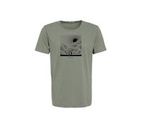 GREENBOMB Maglietta 'Nature Friends' oliva / nero Uomo GREENBOMB M