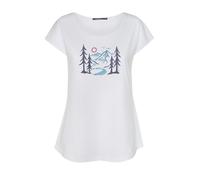 GREENBOMB Maglietta 'Nature River Forest' blu / rosso / bianco Donna GREENBOMB XL blu / rosso / bianco