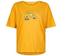 GreenBomb - Women's Nature Sunset Ride Feel T-Shirt - T-shirt M arancione