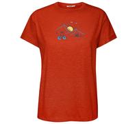 GreenBomb - Women's Nature Sunset Ride Stop T-Shirt - T-shirt XS rosso