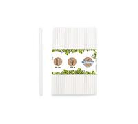 GREENBOX Cannucce di carta, 20 cm, cannuccia 5 mm, biodegradabili, cannucce bianche arrotolate verticalmente, cannucce per feste, cocktail, cannucce di carta, 250 pezzi