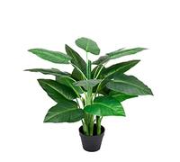 GreenBrokers Albero artificiale di calle realistiche al tatto, in vaso, 90 cm