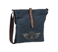 GREENBURRY Borsa a tracolla 'Aviator' blu scuro / caramello Uomo GREENBURRY One Size