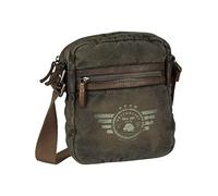 Greenburry Borsa a tracolla Aviator vintage 20 cm khaki (5904-30)