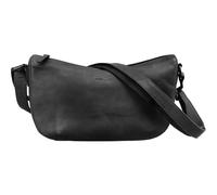 GREENBURRY borsa a tracolla Fiorentina Half-Moon Bag Black