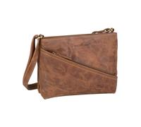 Greenburry Borsa a tracolla vintage in pelle 25 cm marrone