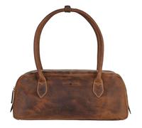 Greenburry Vintage Borsa a tracolla Pelle 42 cm marrone