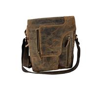 Greenburry Borsa a tracolla vintage I in pelle 17 cm brown (1694-25)
