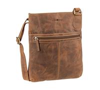 Greenburry Borsa a tracolla vintage in pelle 25 cm