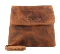 Greenburry Borsa a tracolla vintage in pelle 25 cm brown (1583-25)