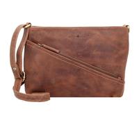 Greenburry Borsa a tracolla vintage in pelle 25 cm marrone