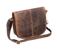 Greenburry Borsa a tracolla vintage in pelle 28 cm braun (1723M-25)
