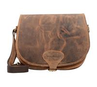 Greenburry Borsa a tracolla vintage in pelle 30 cm brown (GB-1638-25)