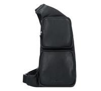 Greenburry Borsa a tracolla vintage in pelle 43 cm nero
