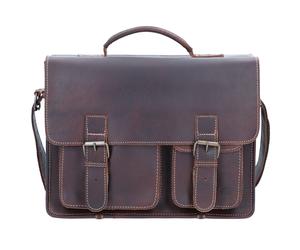 GREENBURRY Borsa portadocumenti 'Buffalo' marrone scuro Uomo GREENBURRY One Size
