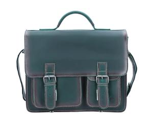 GREENBURRY Borsa portadocumenti 'Buffalo' smeraldo Uomo GREENBURRY One Size