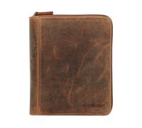 Greenburry Cartella a disco in pelle vintage 24 cm marrone