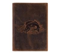 Greenburry caso di identificazione Vintage Document Holder 4tlg. Zander Brown marrone