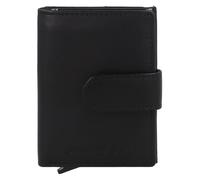 Greenburry Custodia per carta di credito Protezione RFID Pelle 8 cm nero
