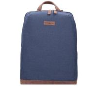 Greenburry Zaino Derby in PET riciclato Scomparto per laptop da 43 cm derby blue (7025-27)
