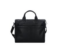 Greenburry Fiorentina Valigetta Vera Pelle 41 cm Vano porta PC nero