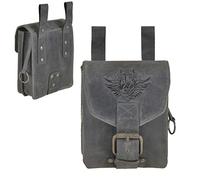 Greenburry Marsupio vintage in pelle 15 cm charcoal (GB-1754-HM-20)