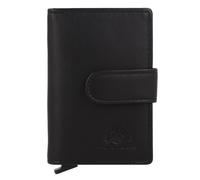 Greenburry Nappa Custodia per carta di credito Protezione RFID Pelle 7 cm grigio