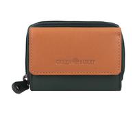 Greenburry Nappa Portafoglio Protezione RFID Pelle 11 cm verde