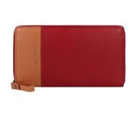 Greenburry Nappa Portafoglio Protezione RFID Pelle 19.5 cm rosso