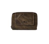 Greenburry Newport Portafoglio Protezione RFID Pelle 14 cm marrone