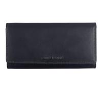 Greenburry Pelle portafoglio Fiorentina Long Wallet RFID Black nero