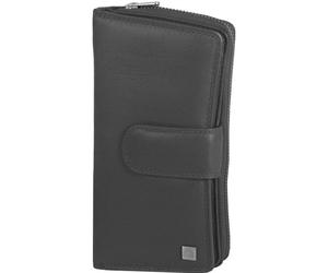 Greenburry Pelle spugnosa per portafogli 9,5 cm nero