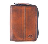 Greenburry porta carte di credito Destressed Card Case RFID Rusty Orange terracotta