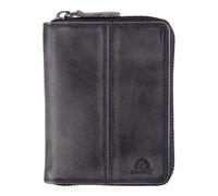 Greenburry portafoglio Destressed RV-Wallet RFID Silver Grey antracite