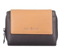 Greenburry portafoglio Duett RV-Wallet RFID Brown/Tan marrone scuro