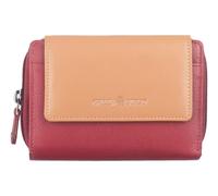 Greenburry portafoglio Duett RV-Wallet RFID Red/Tan rosso scuro