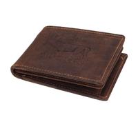 Greenburry Portafoglio in pelle di cervo vintage 12 cm