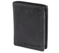 Greenburry Portafoglio in pelle lavata vintage 10 cm