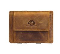 Greenburry Portafoglio magico vintage RFID in pelle 10 cm