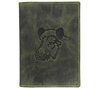 Greenburry Vintage Custodia per carta d'identità Pelle 9.5 cm marrone