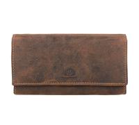 Greenburry Portafoglio vintage in pelle 18,5 cm antikbraun (1669-25)