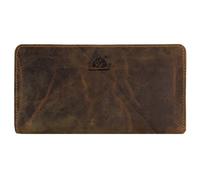 Greenburry Portafoglio vintage in pelle 18 cm brown (1678-25)