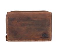 Greenburry Portafoglio vintage RFID in pelle 14 cm braun (GB-1607-25)