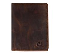 GREENBURRY portafoglio Vintage Save Wallet RFID Brown