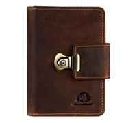 GREENBURRY portafoglio Vintage Wallet RFID Brown