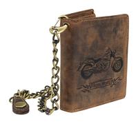 GREENBURRY Portamonete 'Vintage Bike' marrone Uomo GREENBURRY XS-XXL marrone