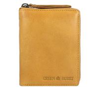 Greenburry Soft Washed Portafoglio Vera Pelle 12.5 cm giallo