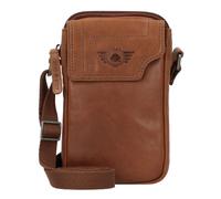 Greenburry Vintage Borsa a tracolla Vera Pelle 13 cm marrone