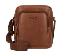 Greenburry Vintage Borsa a tracolla Vera Pelle 20 cm marrone